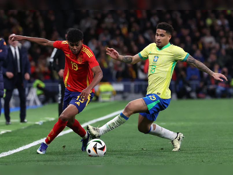 Brazil and Spain draw a thrilling six-goal match as Endrick and Lamine Yamal shine.