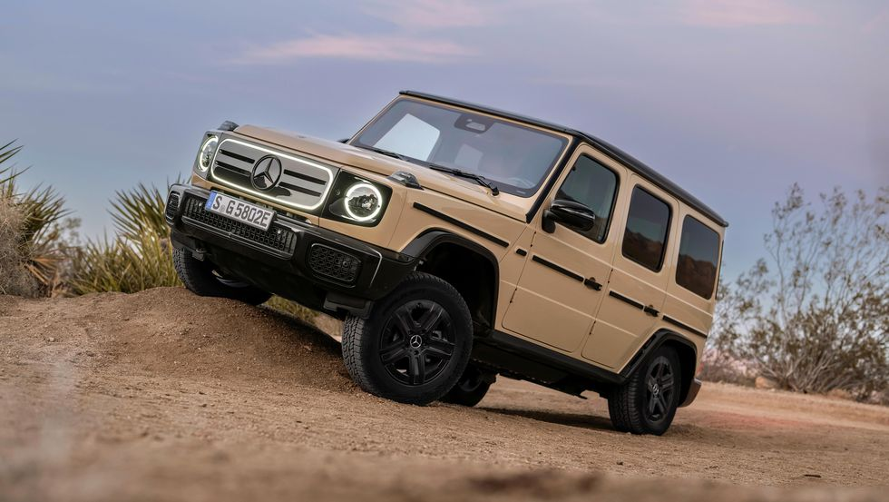 image 39 Mercedes G-Class Switches to Electric Power But Maintains Its Blocky Shape