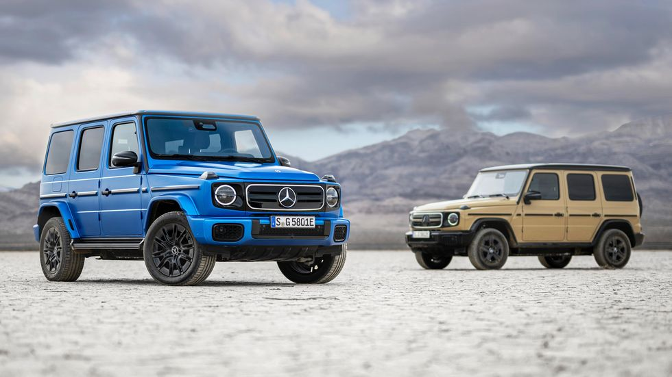 image 41 Mercedes G-Class Switches to Electric Power But Maintains Its Blocky Shape